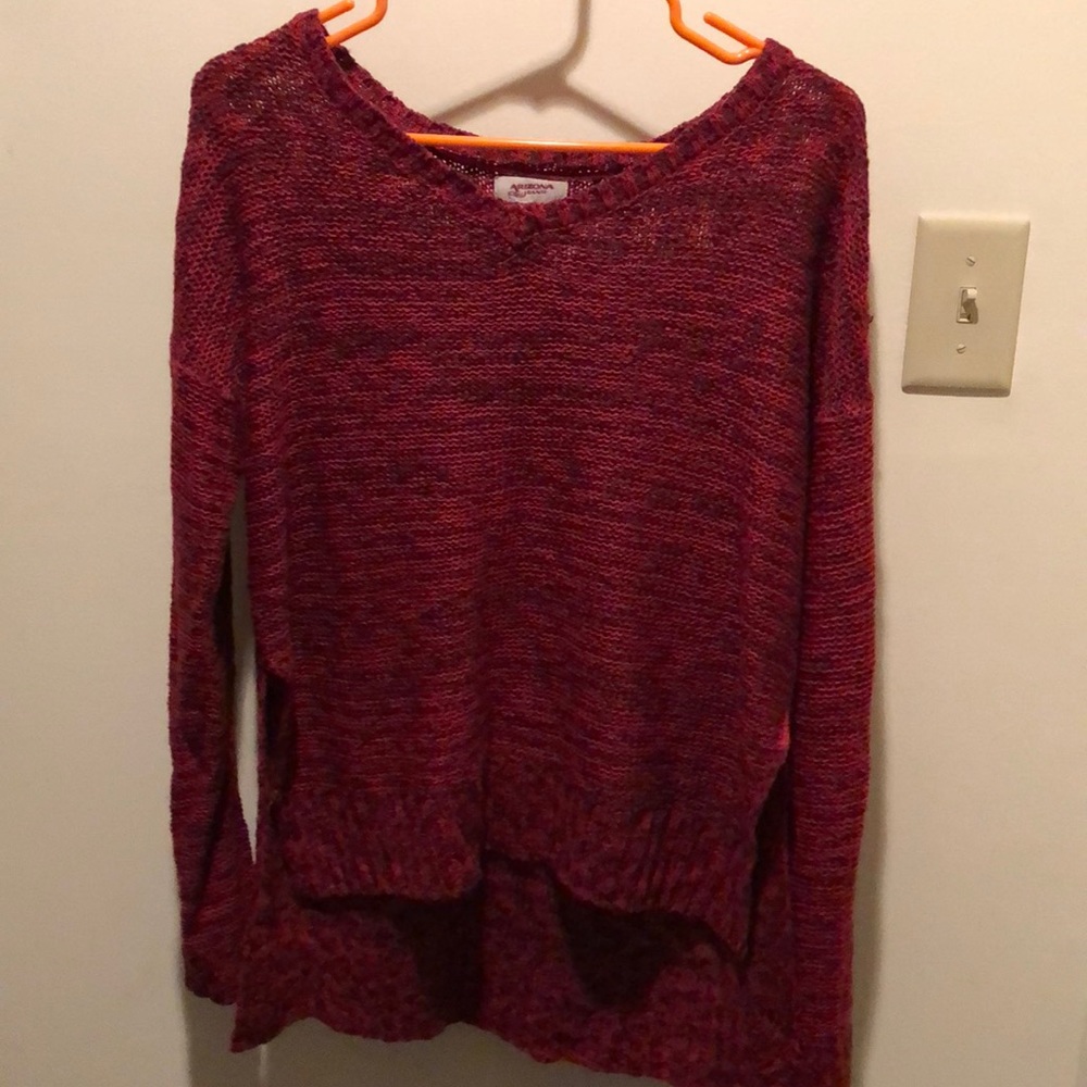 High low sweater